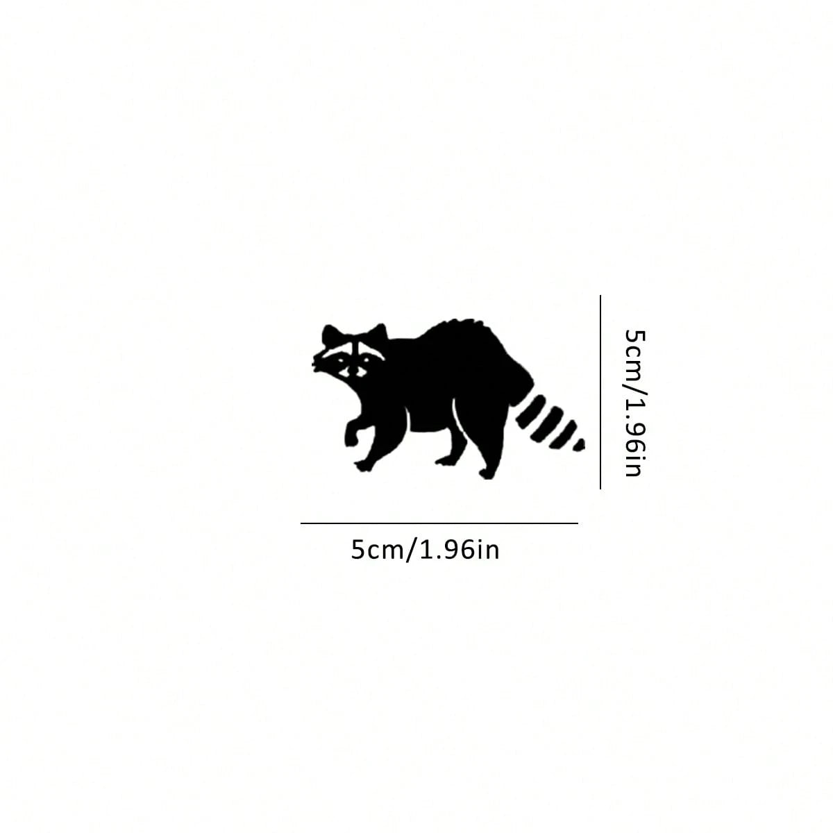 Mini Raccoon Hidden Stickers- Car Rearview Mirror Stickers, Easter Egg, SUV Stickers, Boy Stickers, Girl Stickers, Car Decoration Stickers