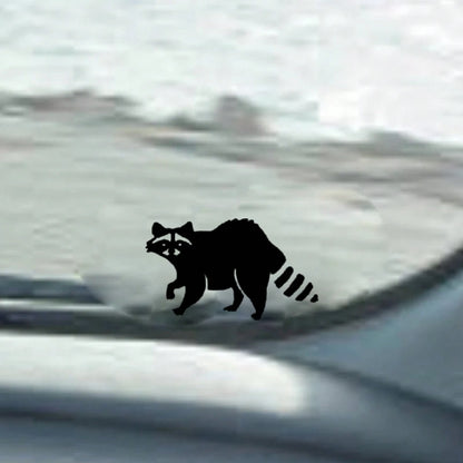 Mini Raccoon Hidden Stickers- Car Rearview Mirror Stickers, Easter Egg, SUV Stickers, Boy Stickers, Girl Stickers, Car Decoration Stickers