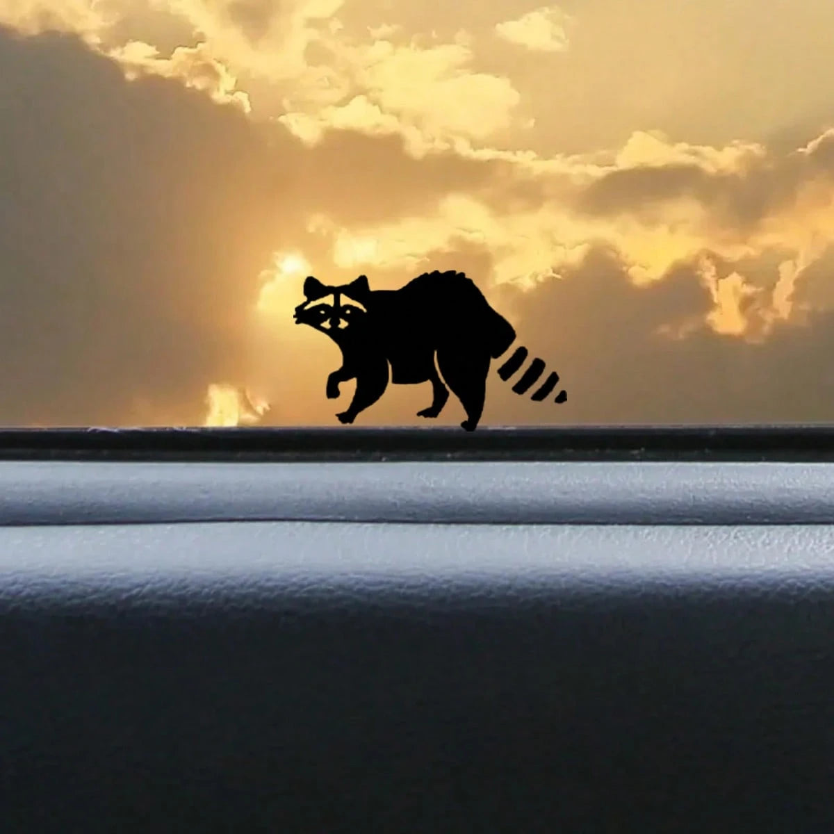 Mini Raccoon Hidden Stickers- Car Rearview Mirror Stickers, Easter Egg, SUV Stickers, Boy Stickers, Girl Stickers, Car Decoration Stickers