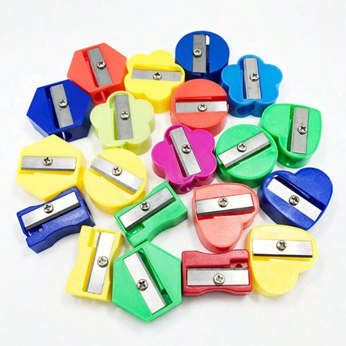 Mini Single-Hole Multi-Color Pencil Sharpener, Small Pencil Sharpener, Primary School Pencil Sharpener, Manual Plastic Pencil Sharpener, Random Color, Random New/Old Style Shipment