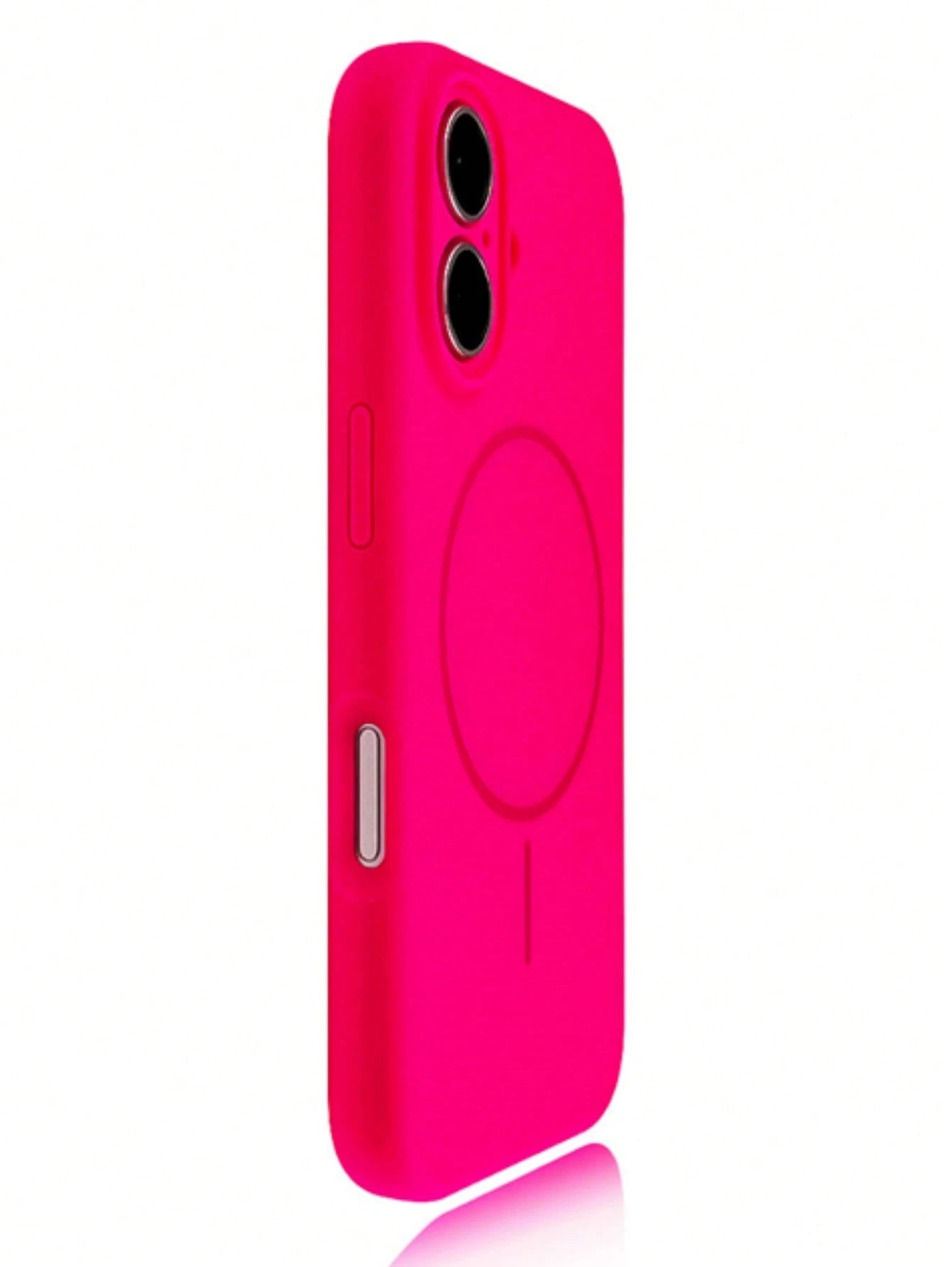 Minimalist Black Magnetic 1pc Matte Liquid Silicone Phone Case Compatible With IPhone 17 Air 16 15 14 13 12 Pro Max Plus Supports Wireless Charging Soft Silicone Back Cover Spring Birthday Gift