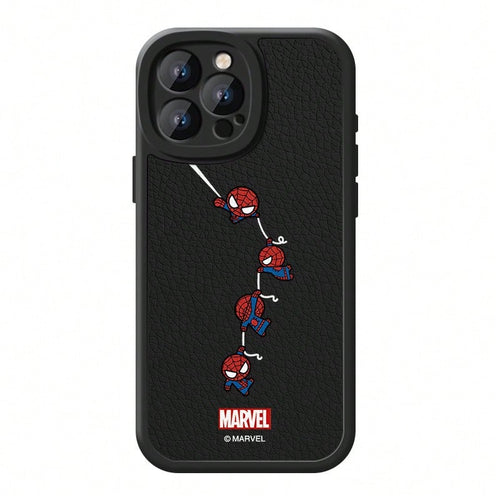 Miniso Marvel Spider-Man Cartoon Cute Phone Case For Men, Compatible With IPhone 17 Pro Max/17 Pro/Air/16 Pro Max/15 Plus/14/13/IP 17/15 Pro/12 Pro/11/16 Plus, Drop-Proof And Scratch-Resistant Protect
