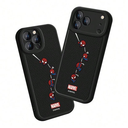 Miniso Marvel Spider-Man Cartoon Cute Phone Case For Men, Compatible With IPhone 17 Pro Max/17 Pro/Air/16 Pro Max/15 Plus/14/13/IP 17/15 Pro/12 Pro/11/16 Plus, Drop-Proof And Scratch-Resistant Protect