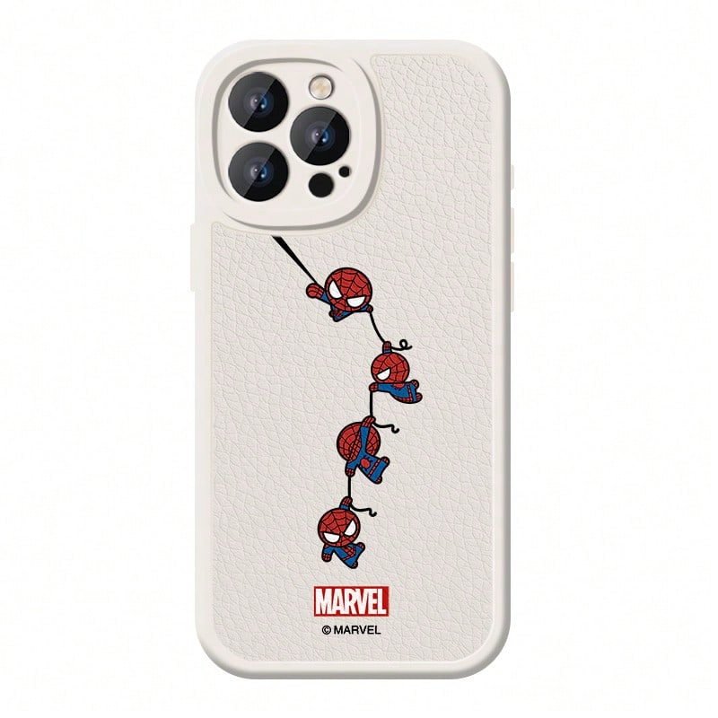 Miniso Marvel Spider-Man Cartoon Cute Phone Case For Men, Compatible With IPhone 17 Pro Max/17 Pro/Air/16 Pro Max/15 Plus/14/13/IP 17/15 Pro/12 Pro/11/16 Plus, Drop-Proof And Scratch-Resistant Protect