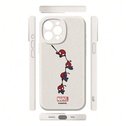 Miniso Marvel Spider-Man Cartoon Cute Phone Case For Men, Compatible With IPhone 17 Pro Max/17 Pro/Air/16 Pro Max/15 Plus/14/13/IP 17/15 Pro/12 Pro/11/16 Plus, Drop-Proof And Scratch-Resistant Protect