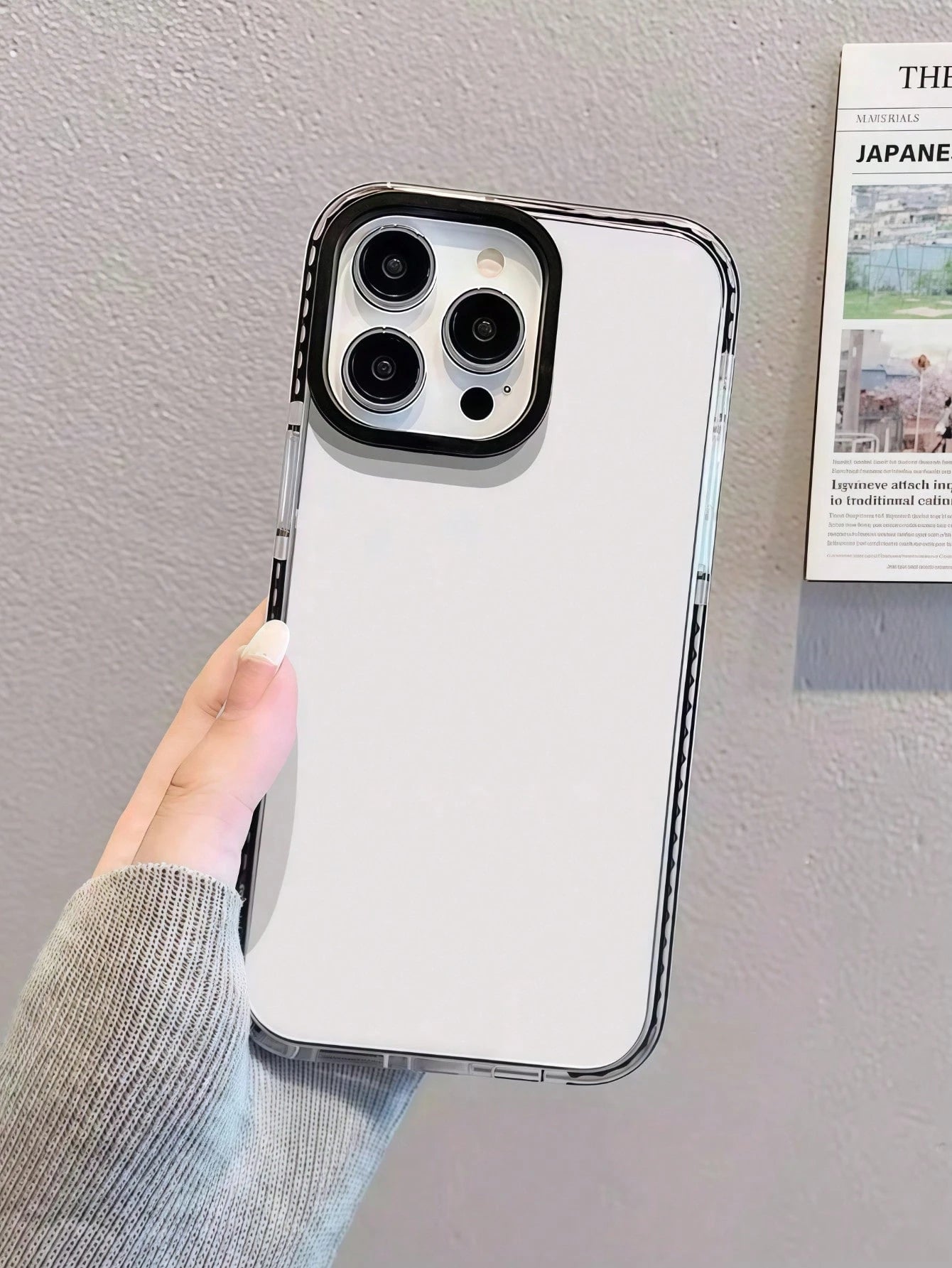 Mint Green Screen Protection Silicone Thickened Bumper Solid Color Thick Soft 1pc Anti-Drop Transparent Phone Case Compatible With IPhone 16/16 Pro/16 Plus/16 Pro Max/15/15 Plus/15 Pro/15 Pro Max/14 P