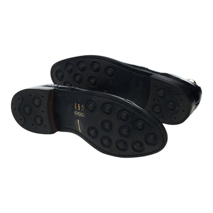 'Mirfield' Black Leather Oxford Brogues UK 6.5 E