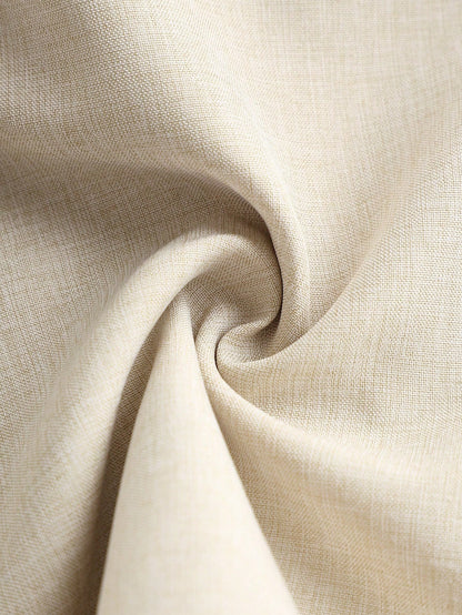 MOD Crew Neck Sleeveless Contrast Trim Bow Decor Waist Flare Hem Brown Casual Elegant Dress Garden Party Summer