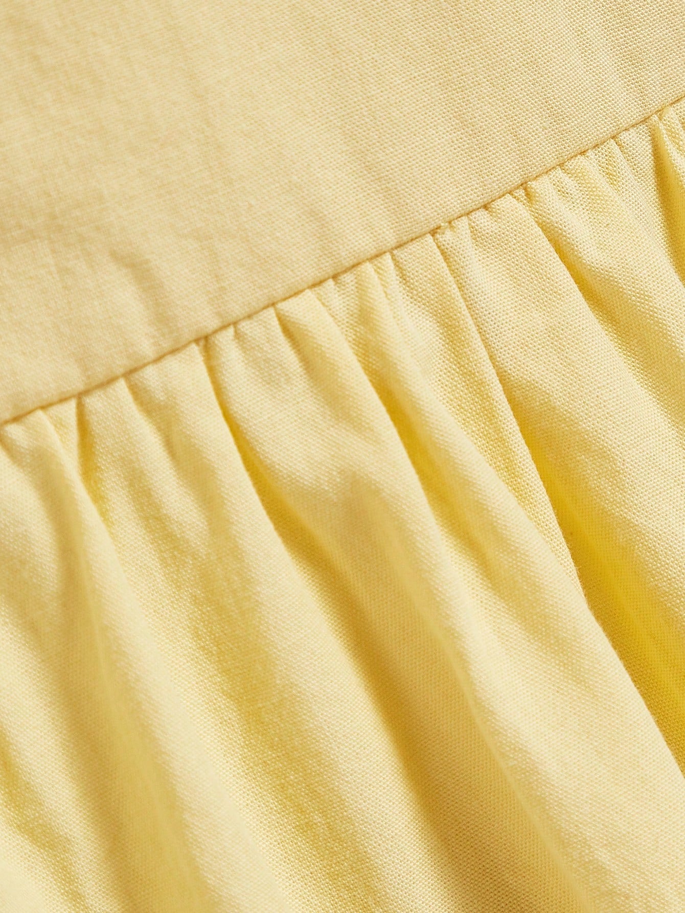 MOD Summer Cute Frill Trim Tie Front Cami Dress, Wedding Guest Dress
