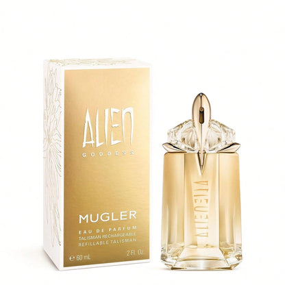 Mugler Alien Series (Alien Goddess/ Classic Alien) 100ml 3.4fl Oz- Amber Woody Floral Women's Perfume For Daily Wear Dating Holiday Gift