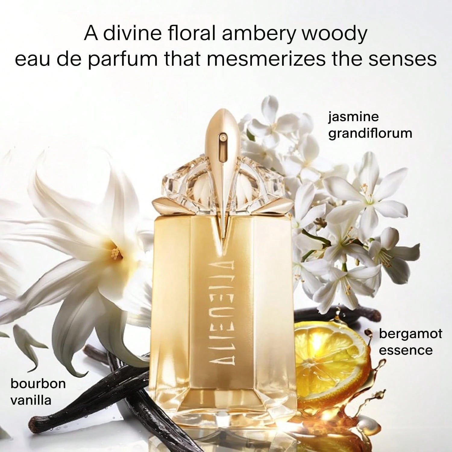Mugler Alien Series (Alien Goddess/ Classic Alien) 100ml 3.4fl Oz- Amber Woody Floral Women's Perfume For Daily Wear Dating Holiday Gift