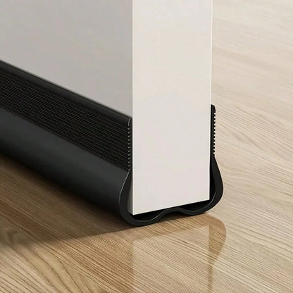 Multi-Color Adjustable Door Bottom Seal Strip, Soundproof Door Draft Stopper, Self-Adhesive Anti-Pest Gap Blocker, With Double-Sided Tape