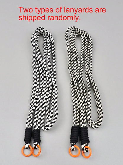 Multi-Function Lanyard Strap For Phone, Neck Cord Crossbody Strap For Men & Women, Fashionable Creative Anti-Lost Anti-Drop Long Double Head Buckle Bag Camera Straps Accessories Gifts For Mother, Fami