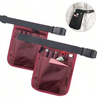 Multi-Function Tool Waist Bag, Nurse Utility Waist Pouch, Outdoor Gardening Tool Storage Hip Pack, Nursing Waist Bag