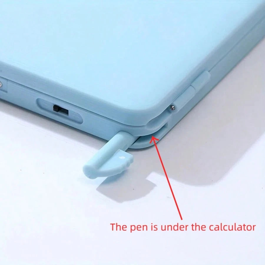 [Multicolor Foldable Scientific Calculator] Function Calculation + Built-In Writing Board + Portable Storage, Student Math Computation/ Office Engineering Calculation/ Exam Formula Recording, High-Q