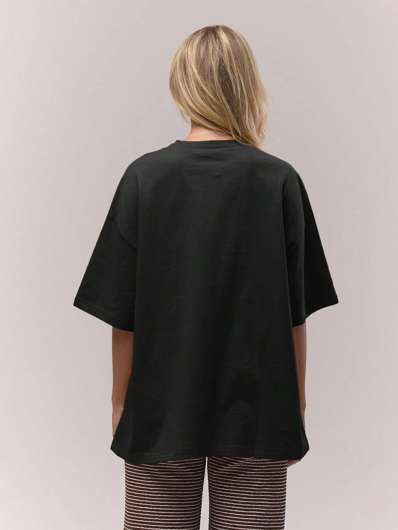 MUSERA Soft Oversized Crew Neck T-Shirt Casual Cute Baggy Vacation Cosy Streetwear,Elegant Spring Summer Holiday