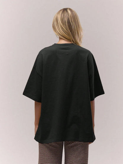 MUSERA Soft Oversized Crew Neck T-Shirt Casual Cute Baggy Vacation Cosy Streetwear,Elegant Spring Summer Holiday