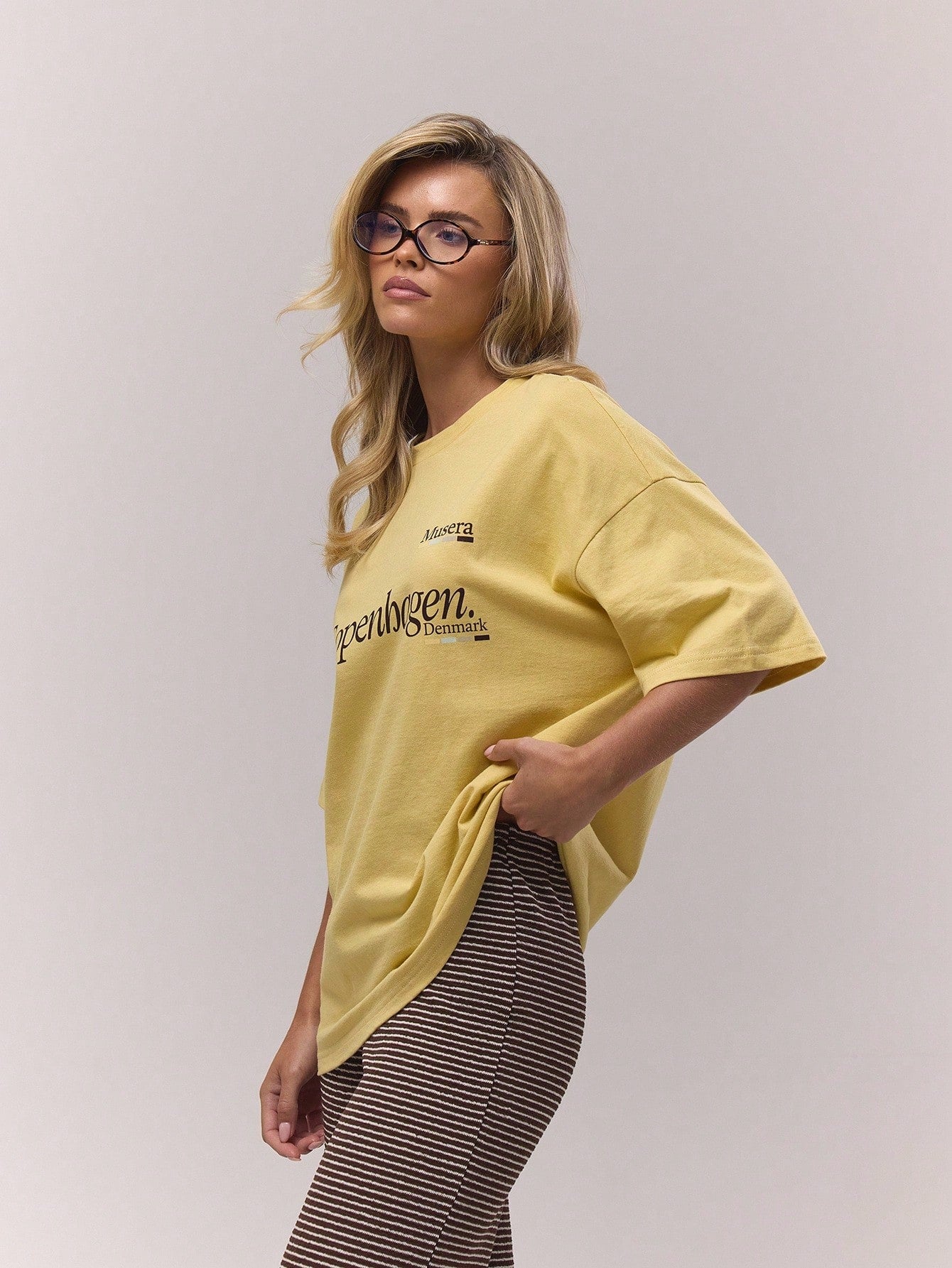 MUSERA Soft Oversized Crew Neck T-Shirt Casual Cute Baggy Vacation Cosy Streetwear,Elegant Spring Summer Holiday