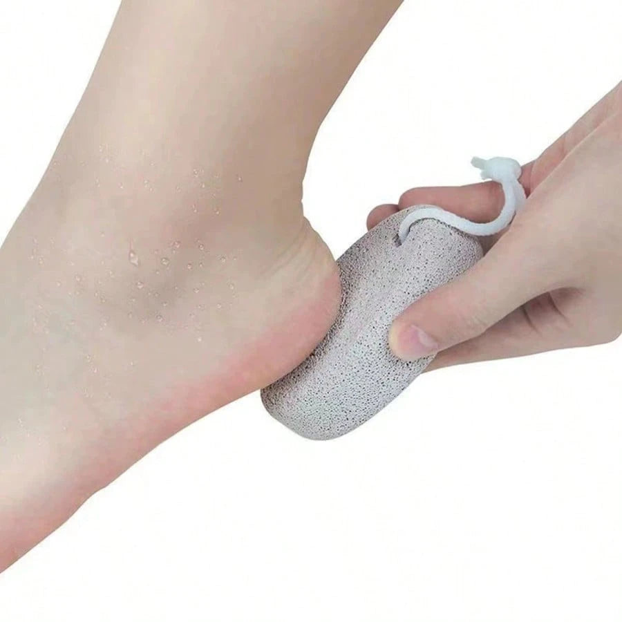 Natural Pumice Stone, Reusable Foot Care Tool, Foot And Hand Hard Skin Callus Remover, Callus Remover With Pumice Stone, Professional Foot Care Tool Set, Foot Scrub, Suitable For Severe Calluses On Fe