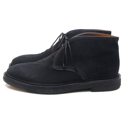 Navy Blue Suede Chukka Boots UK 8.5