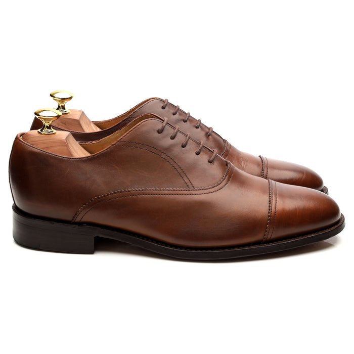 'Nevis' Brown Leather Oxford UK 8 G