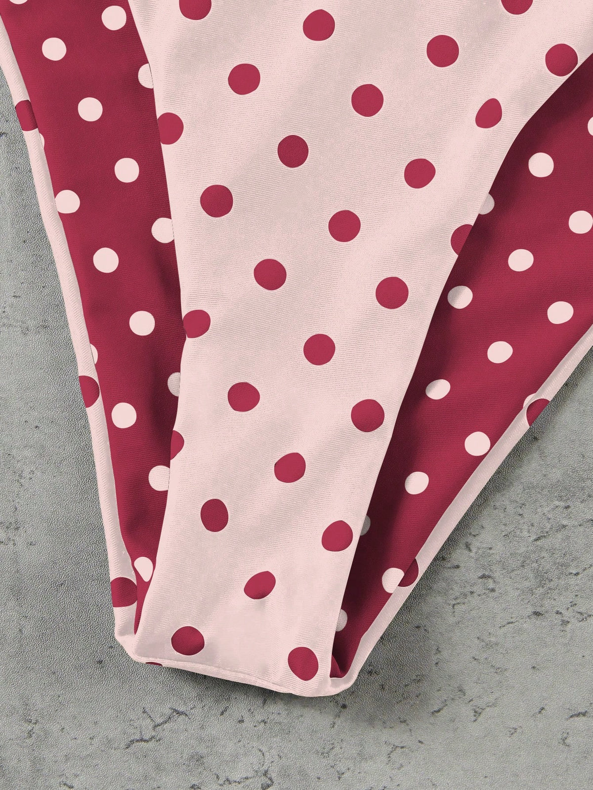 New Arrival Spring/Summer European And American Fashion Sexy Casual Elegant Polka Dot Print 3-Piece Women Beach Holiday Date Party Bikini Swimwear Vacation