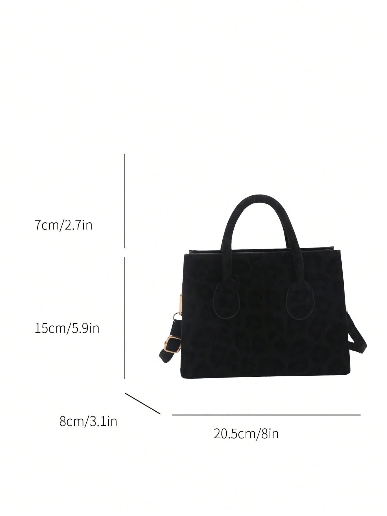 New Autumn/Winter Fashion Suede Elegant Handbag, Classic Versatile Leopard Print Mini Crossbody Bag, Suitable For Shopping, Wallet, Young Women, College Students, Newlyweds, Office Ladies. Ideal For O