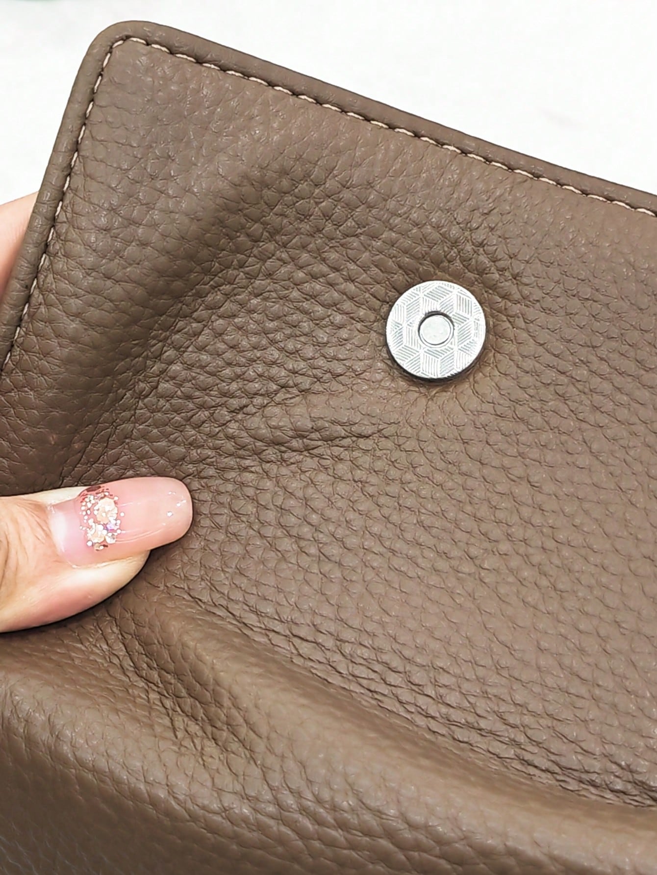 New Ladies Short Folding Wallet, Soft PU Zipper Multi-Function Large-Capacity Card Clip Coin Purse, Exquisite Fashion Simple Casual Walle