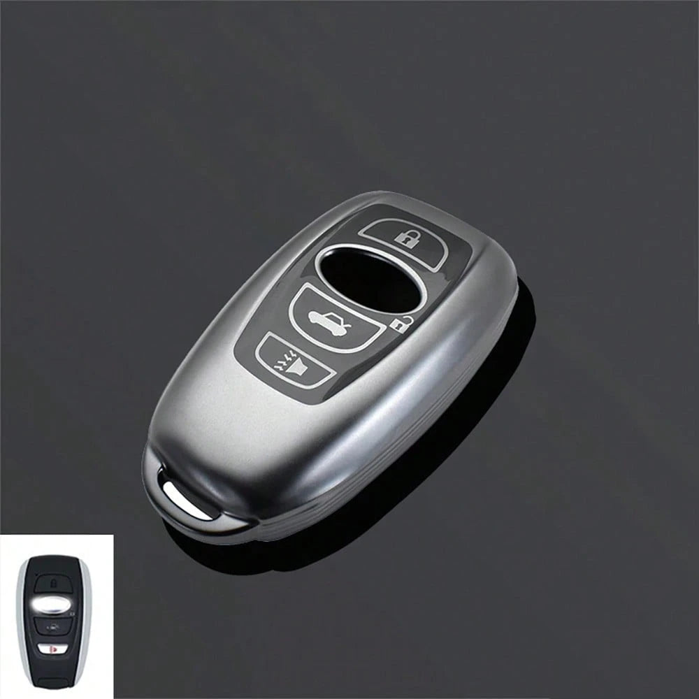 New TPU Car Smart Key Case Cover Shell Fob For Subaru BRZ XV SV Forester Legacy Outback Crosstrek Impreza WRX Ascent Accessories