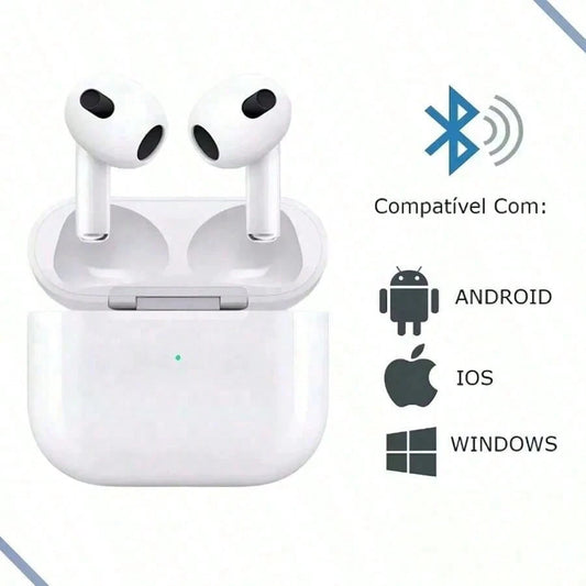 New True Wireless Bluetooth Earphones With High Sound Quality And Noise Cancellation, Suitable For Apple TWS Earbuds Clear Call/ Clear Voice Call Daily Use Sport Wireless Earbuds For Sports/ Workout