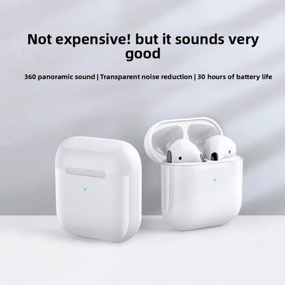 New True Wireless Bluetooth Earphones With High Sound Quality And Noise Cancellation, Suitable For Apple TWS Earbuds Clear Call/ Clear Voice Call Daily Use Sport Wireless Earbuds For Sports/ Workout