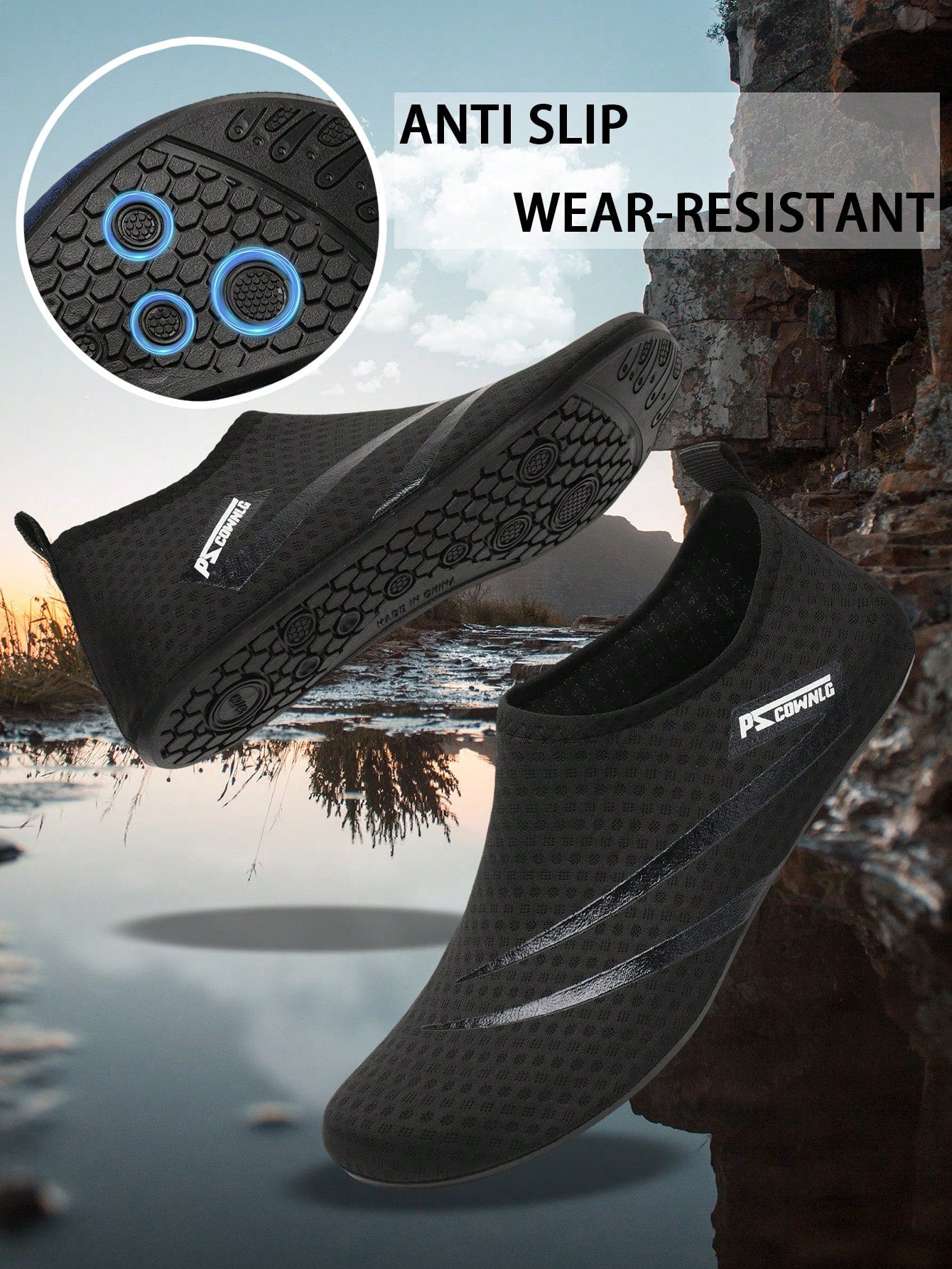 New Unisex Water Shoes, Beach Shoes, Yoga Shoes, Sandals, Outdoor Swimming Shoes, Diving Shoes, Anti-Slip Lightweight Water Shoes, Snorkeling Shoes, Quick Dry