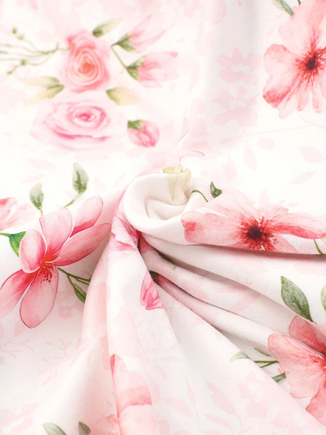 Newborn Baby Floral Print Photography Headband Set