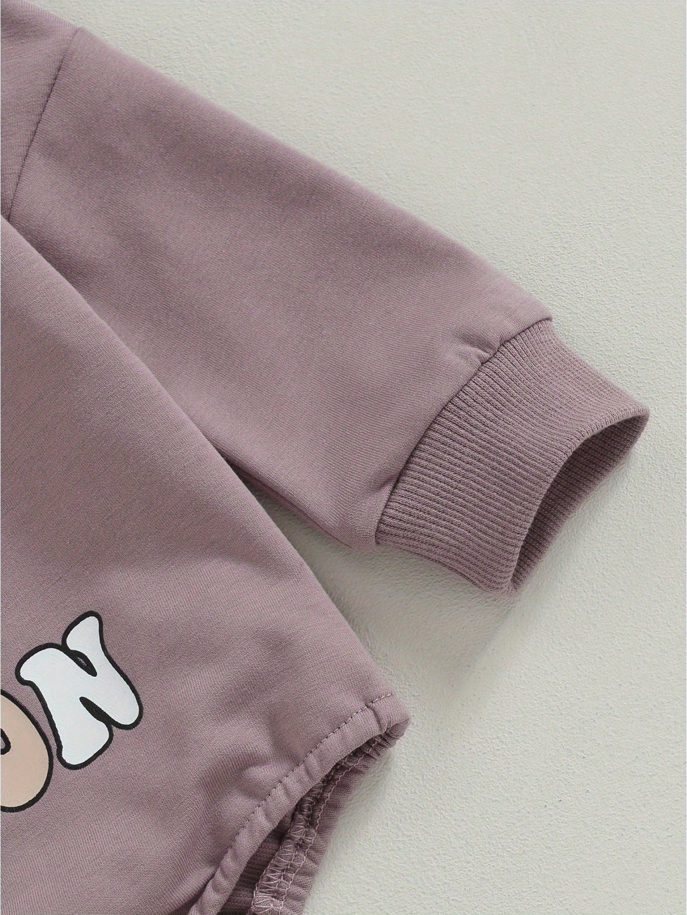 Newborn Baby Girls Halloween Romper Sweatshirt Letters Long Sleeve Bodysuits 3M 6M 9M 12M 18M 24M Infant Casual Tee Tops
