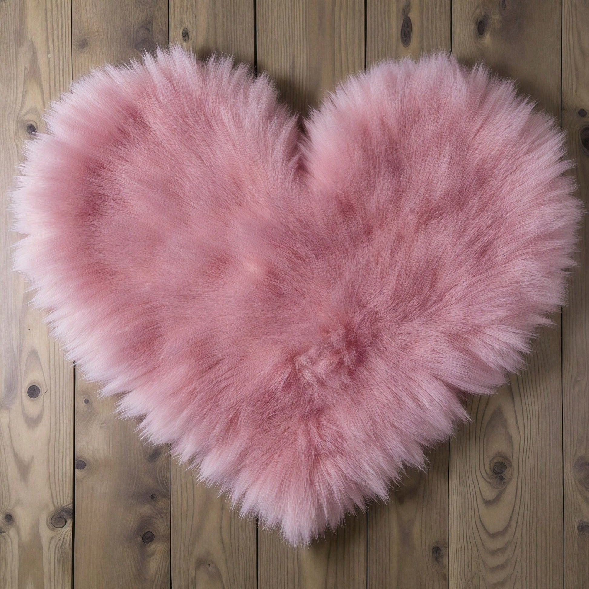 Newborn Photography Mat White/Pink/Beige Heart-Shaped Mat Baby Photo Backdrop Prop
