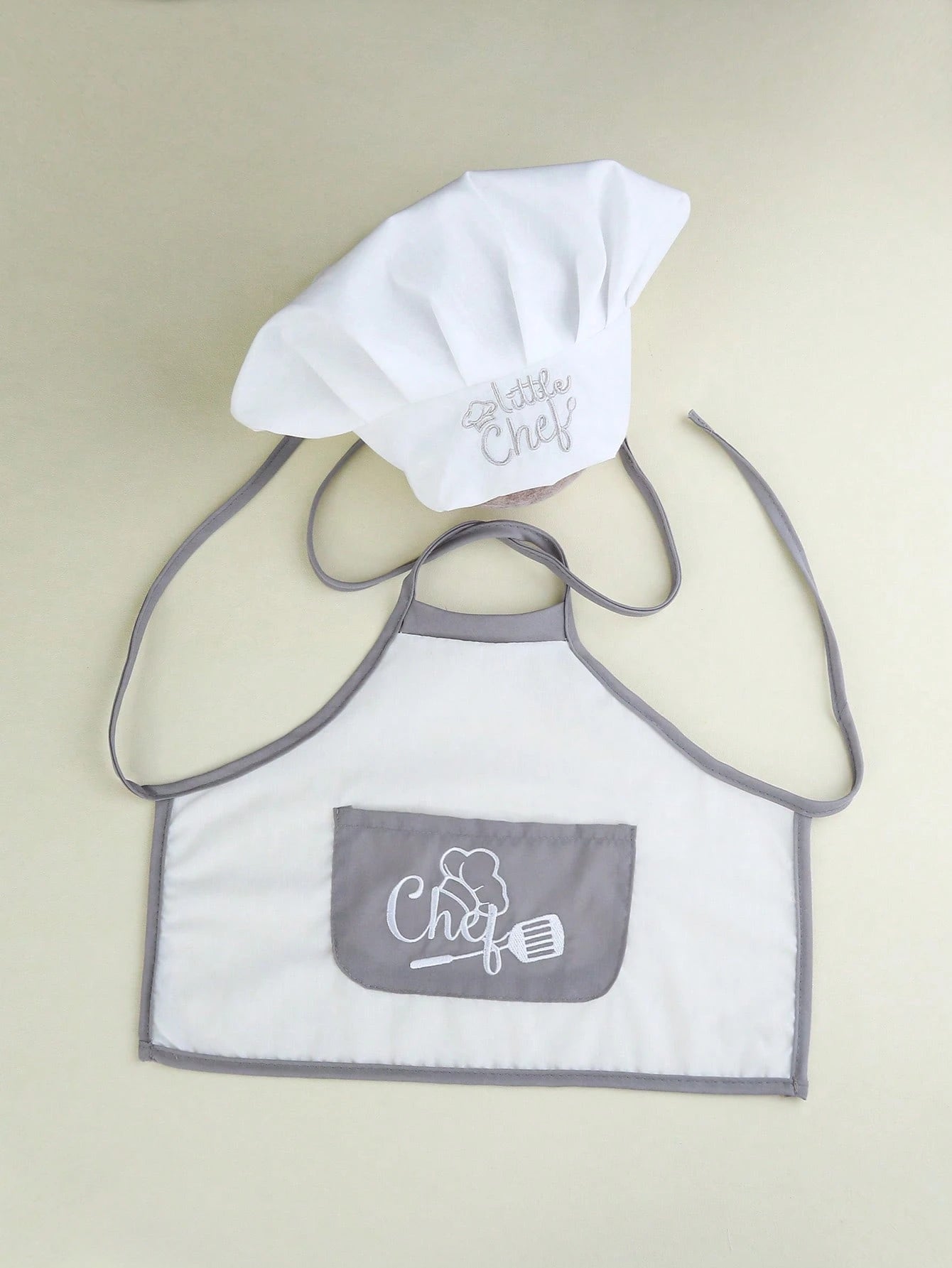 Newborn Photography Outfits Baby Boy White Chef Hat And Apron Set Infant Photoshoot Props 1 Month And 100 Days Baby Photo Props Fall Winter