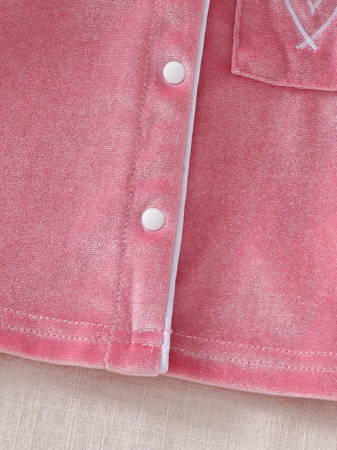 Newborn Pink Sweet Cute Bow Pattern Long Pants Long Sleeve Casual Comfortable 2-Piece Set Loungewear