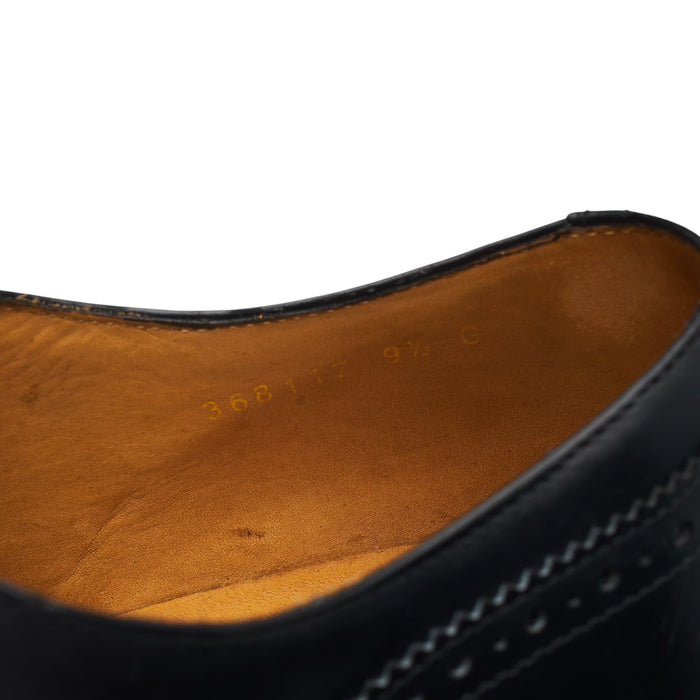 'Newcastle' Black Leather Oxford Brogues UK 9.5 G