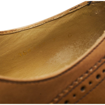 'Newcastle' Tan Brown Leather Oxford Brogues UK 7 G