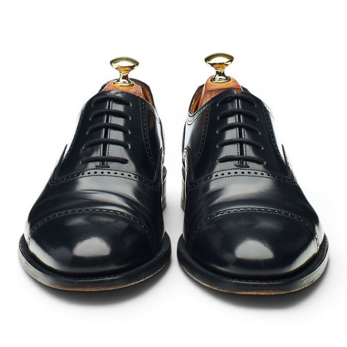Next Black Leather Oxford Brogues UK 7 F