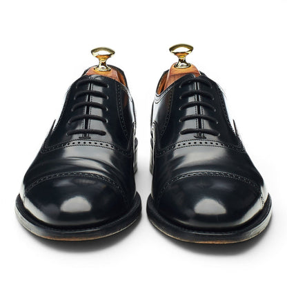 Next Black Leather Oxford Brogues UK 7 F