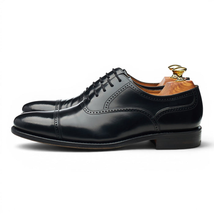 Next Black Leather Oxford Brogues UK 7 F