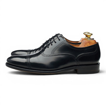 Next Black Leather Oxford Brogues UK 7 F