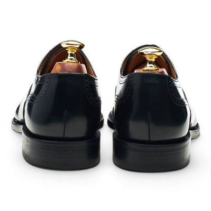 Next Black Leather Oxford Brogues UK 7 F