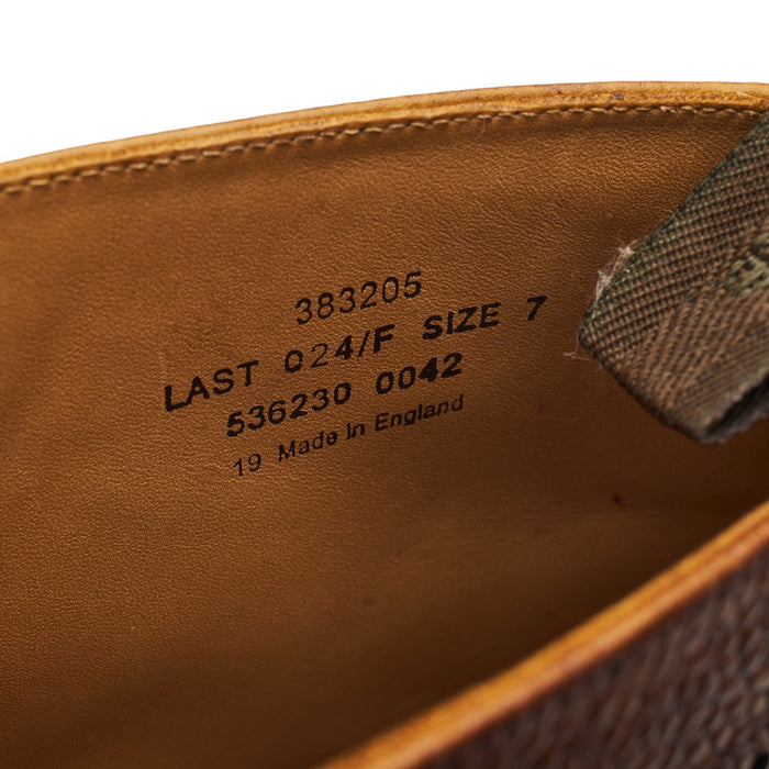 Next Brown Leather Brogue Boots UK 7 F