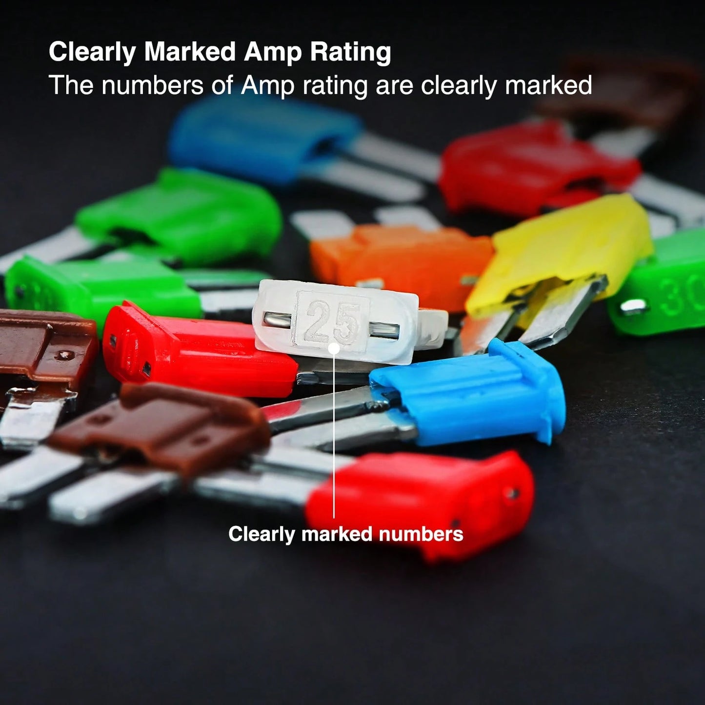 Nilight 105PCS Micro2 Fuse ATR APT Car Blade Fuses Assortment Kit Micro 2 Replacement 5A 7.5A 10A 15A 20A 25A 30A Automotive With Puller For Cars Trucks SUVs RVs