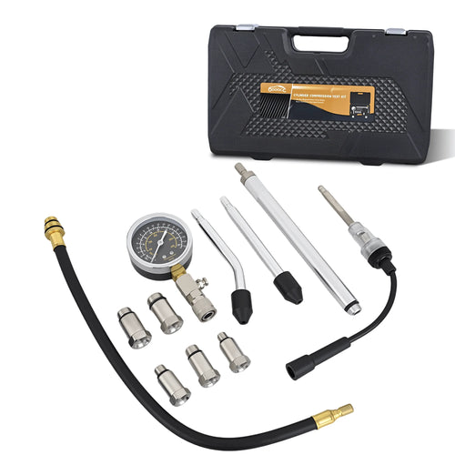 Nilight 11PCS Engine Compression Tester Kit 300 PSI Compression Gauge With Spark Plug Tester, Cylinder Pressure Tester, Engine Compression Test Tool For Car Motorcycle ATV UTV Truck SUV Gasoline Engin