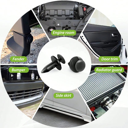Nilight 725Pcs Car Trim Clips Set With Removal Tools, 26 Sizes Car Plastic Rivets Set, Assorted Retainer Clips Fasteners Kit For Bumper, Door- Universal Auto Body Rivet Clips And Fastener Remover