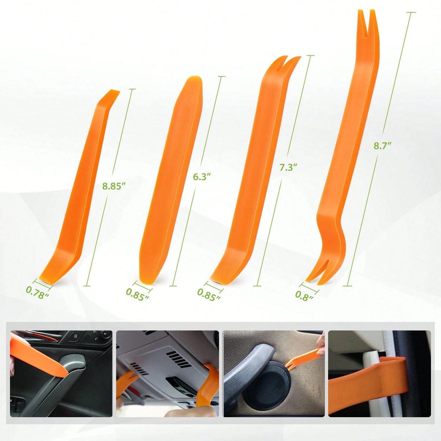 Nilight 725Pcs Car Trim Clips Set With Removal Tools, 26 Sizes Car Plastic Rivets Set, Assorted Retainer Clips Fasteners Kit For Bumper, Door- Universal Auto Body Rivet Clips And Fastener Remover