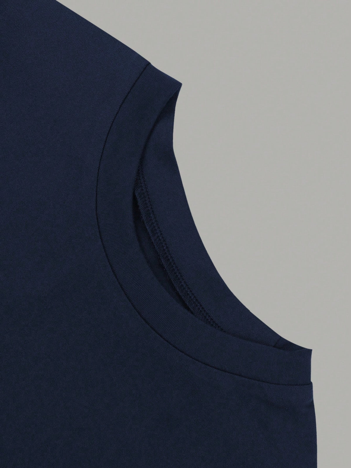 Nooralise Women's Solid Color Round Neck Short Sleeve Casual Versatile T-Shirt Everyday Navy Blue Dark Grey White Summer